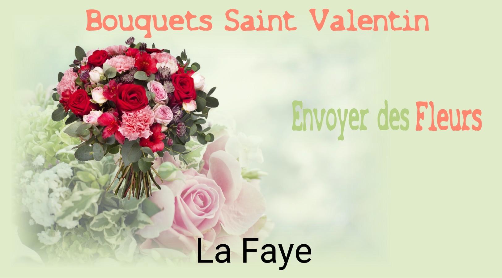 Roses de Saint-Valentin livrées à La Faye